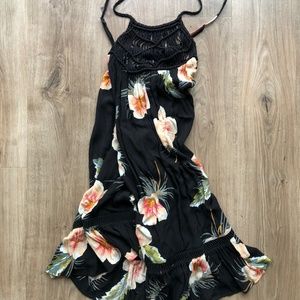 Volcom Hibiscus Flower Dress